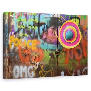 Tablou canvas - Culori Stradale, Palarie, 80 x 120 cm