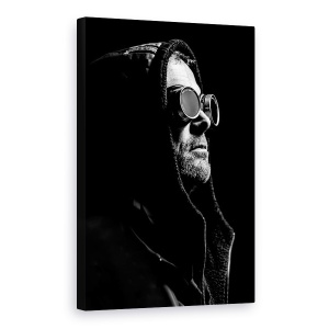 Tablou canvas - Deasupra, Abur, Alb-Negru, Ochelari De Protectie, 60 x 90 cm