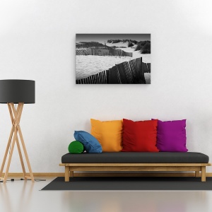 Tablou canvas - Doar Un Loc Ciudat, Plaja, Mare, Coasta, Nisip, Portugalia, 80 x 120 cm - Img 2