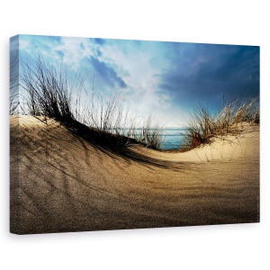 Tablou canvas - Dune..., Peisaj, Plaja, Nisip, Coasta, 80 x 120 cm