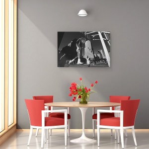 Tablou canvas - Dunking, Baschet, Streetball, Dunk, Manhattan, Dunk, 40 x 60 cm - Img 4