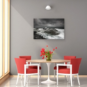 Tablou canvas - Dupa Furtuna, Surf, Stanca, Peisaj, Apa, 60 x 90 cm - Img 4