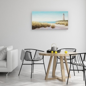 Tablou canvas - Far langa mare, 50 x 100 cm - Img 4