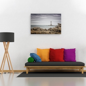 Tablou canvas - Far, Normandia, Far, Peisaj Marin, Peisaj, Stanca, 60 x 90 cm - Img 2
