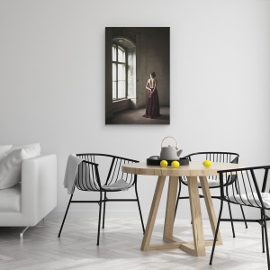 Tablou canvas - Fereastra, In Spate, Lumina, 40 x 60 cm - Img 4