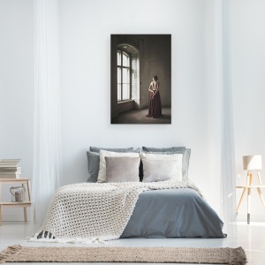 Tablou canvas - Fereastra, In Spate, Lumina, 60 x 90 cm - Img 3