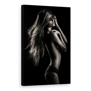 Tablou canvas - Frumusete Senzuala, Portret, Model, Poprad, Slovacia, 60 x 90 cm