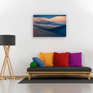 Tablou canvas - Gama de culori, Peisaj, Dune De Nisip, Umbra, Curbe, 80 x 120 cm - Img 2