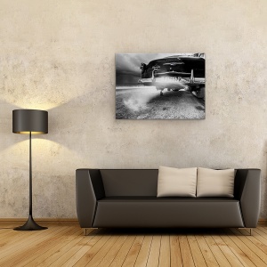 Tablou canvas - Havana, American, Havana, Vechi, Parcat, Retro, 75 x 100 cm - Img 2