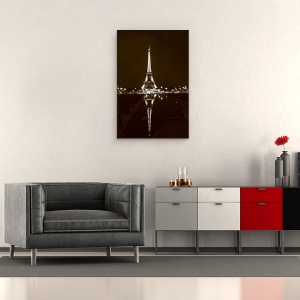 Tablou canvas - Iconic, Arhitectura, Iconic, Faimos, Turnul Eiffel, Turism, 60 x 90 cm - Img 2