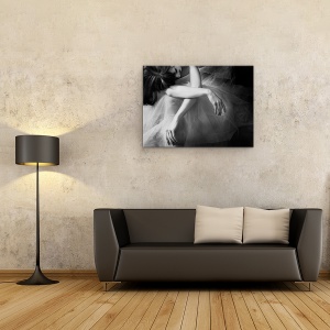 Tablou canvas - Il Sogno, Portret, Dansatoare, Balet, 50 x 70 cm - Img 2