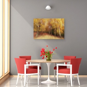 Tablou canvas - Impresie De Toamna, Culoare, Copaci, 60 x 90 cm - Img 4
