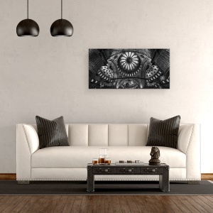 Tablou canvas - Istanbul - Moscheea Albastra, Istanbul, Moschee, Arhitectura, Plafon, 50 x 100 cm - Img 2