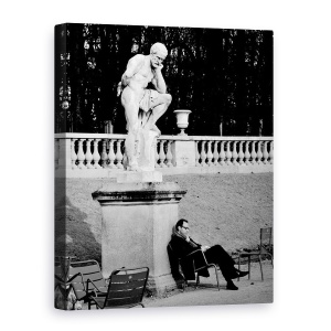 Tablou canvas - Jardin Du Luxembourg, Paris, Franta, Parc, Statuie, 60 x 80 cm
