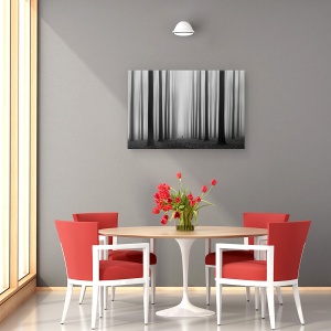 Tablou canvas - Labirint, Stare De Spirit, Atmosfera, Ceata, Caine, 60 x 90 cm - Img 4