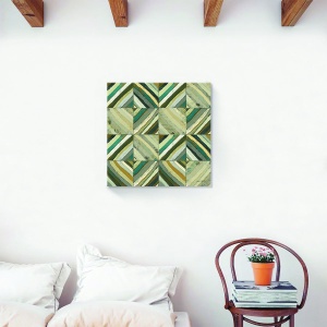 Tablou canvas abstract cu linii dinamice 60x60 cm
