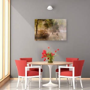 Tablou canvas - Lupta Cu Gasca, Gasca, Fens, Gaste, Gasca, Zbor, 40 x 60 cm - Img 4