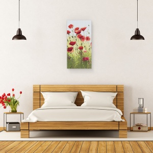 Tablou canvas - Maci de munte I, 50 x 100 cm - Img 3