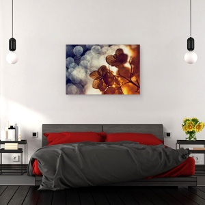 Tablou canvas - Macro, Frunze, Portocaliu, 60 x 90 cm - Img 3