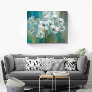 Tablou Canvas - Magnolii Albe I, Flori 80 x 100 cm - Img 2