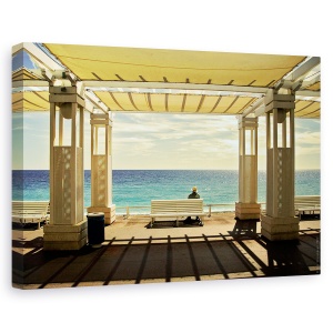 Tablou canvas - Mediterana, Iwim, Franta, Dragut, Banca, Riviera, 40 x 60 cm