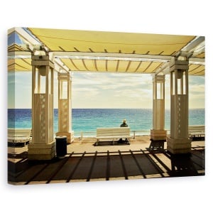 Tablou canvas - Mediterana, Iwim, Franta, Dragut, Banca, Riviera, 60 x 90 cm