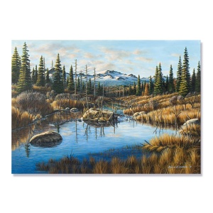Tablou Canvas - Mountain Vista, 75 x 100 cm