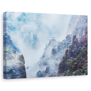 Tablou canvas - Muntele Aleluia, Vale, Pasiune, China, 60 x 90 cm