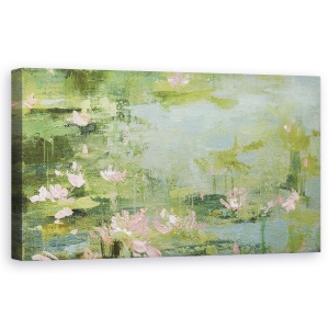 Tablou canvas - Natura, Lac, Acvatic, Pictura, 50 x 100 cm
