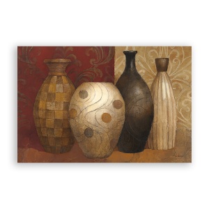 Tablou Canvas - Natura moarta, Vaze, Pictura, 60 x 90 cm