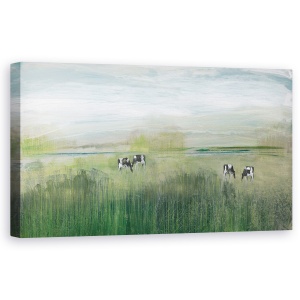 Tablou canvas - Natura, Peisaj, Animale, Pascut, Shandelee, Pictura, 50 x 100 cm