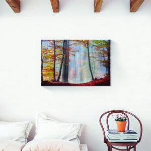 tablou canvas padure toamna natura 80x120 cm