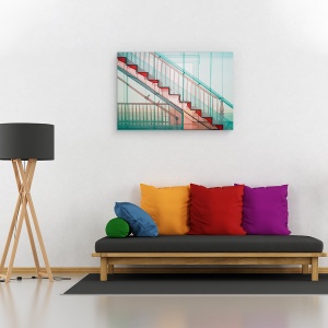 Tablou canvas - New York City Loft, Abstract, Scari, Pastel, 40 x 60 cm - Img 2