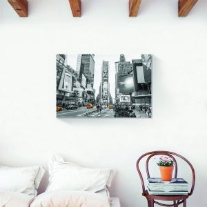 tablou canvas New York Times Square cu taxi galben