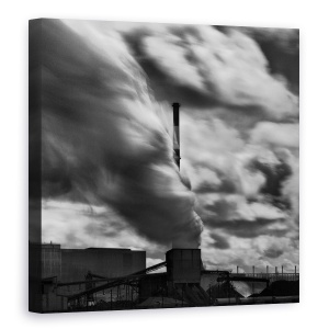 Tablou canvas - Nici O Industrie Energetica Nu Va Detine Vreodata Soarele, Cer, 90 x 90 cm