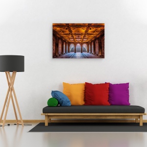 Tablou canvas - O Plimbare In Parc, Parc, Galerie, Parc Central, New York, 40 x 60 cm - Img 2