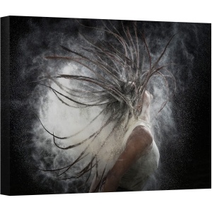 Tablou canvas - Par Cu Praf, Fata, Par, Blit, Rapid, Dansator, 75 x 100 cm
