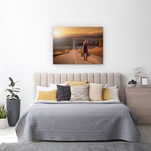 Tablou canvas - Parasind Nebraska, Portret, Calatorie, Valiza, Sarbatori, 60 x 80 cm - Img 3