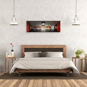 Tablou canvas - Pe Scena, Germania, Berlin, Panorama, Arhitectura, Subteran, 30 x 90 cm - Img 3