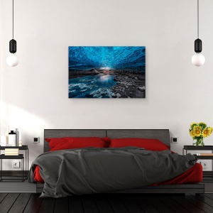 Tablou canvas - Pestera de Gheata, Pestera, Pestera, Pestera de Gheata, Gheata, Racoare, Iarna, 80 x 120 cm - Img 3