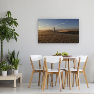 Tablou canvas - Pierdut In Nisip, Danemarca, Iutlanda, Jylland, Far, 50 x 80 cm - Img 4