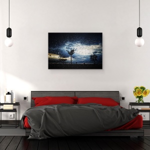 Tablou canvas - Ploaie, Cadere, Picatura de Apa, 40 x 60 cm - Img 3