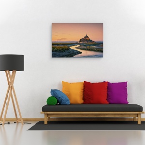 Tablou canvas - Portocala, Peisaj, Portocaliu, Lumini, Turistic, Lung, 60 x 90 cm - Img 2