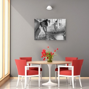 Tablou canvas - Pregatirea Dansatorilor De Balet, Performanta, Dansatori, Imbracaminte, 80 x 120 cm - Img 4