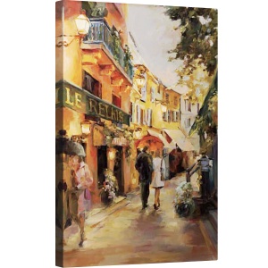 Tablou canvas - Seara la Paris, 80 x 120 cm