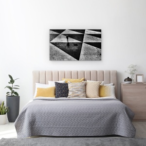 Tablou canvas - Sergelstorg, Suedia, Stockholm, Sergelstorg, Strada, Triunghi, 50 x 80 cm - Img 3