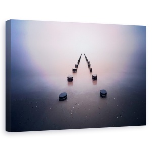 Tablou canvas - Singur In Liniste, Peisaj Marin, Matasos, Laptos, 80 x 120 cm
