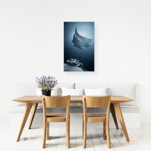 Tablou canvas - Sonata, Apa, Ray, Danseaza, Sub Apa, Cuplu, 50 x 80 cm - Img 4