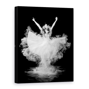 Tablou canvas - Spargerea Pulberelor, Praf, Faina, Balerina, Balet, 60 x 80 cm