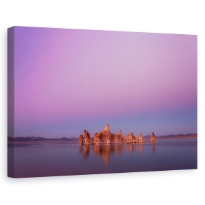 Tablou canvas - Tacere, Peisaj, Lac, California, Noapte, Mono, 40 x 60 cm